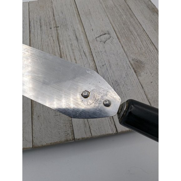 Androck Black Handle Icing Spreader #2 Dessert Spatula 11 1/4" - Picture 4 of 8